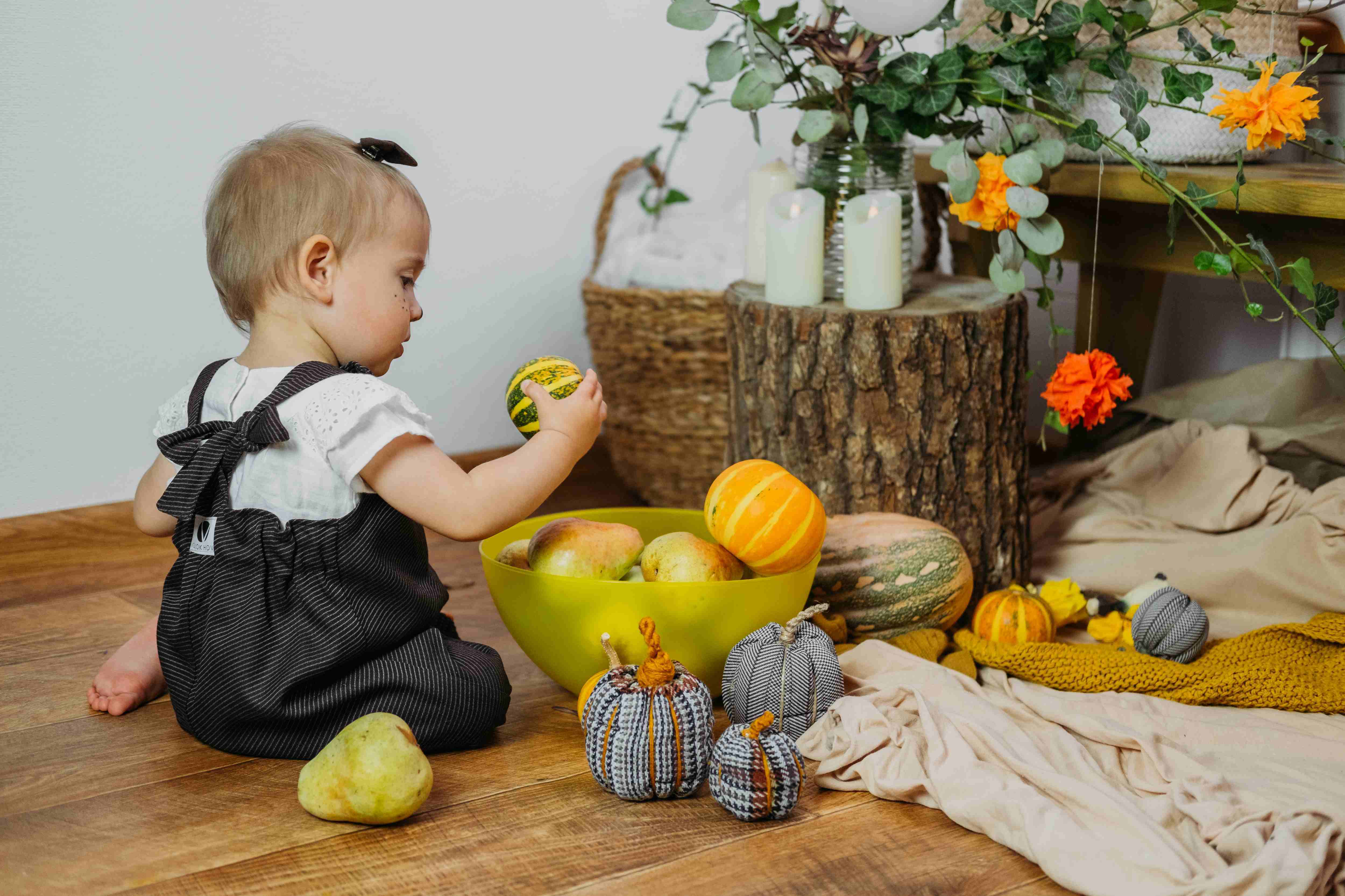 toddler playing sensory activity